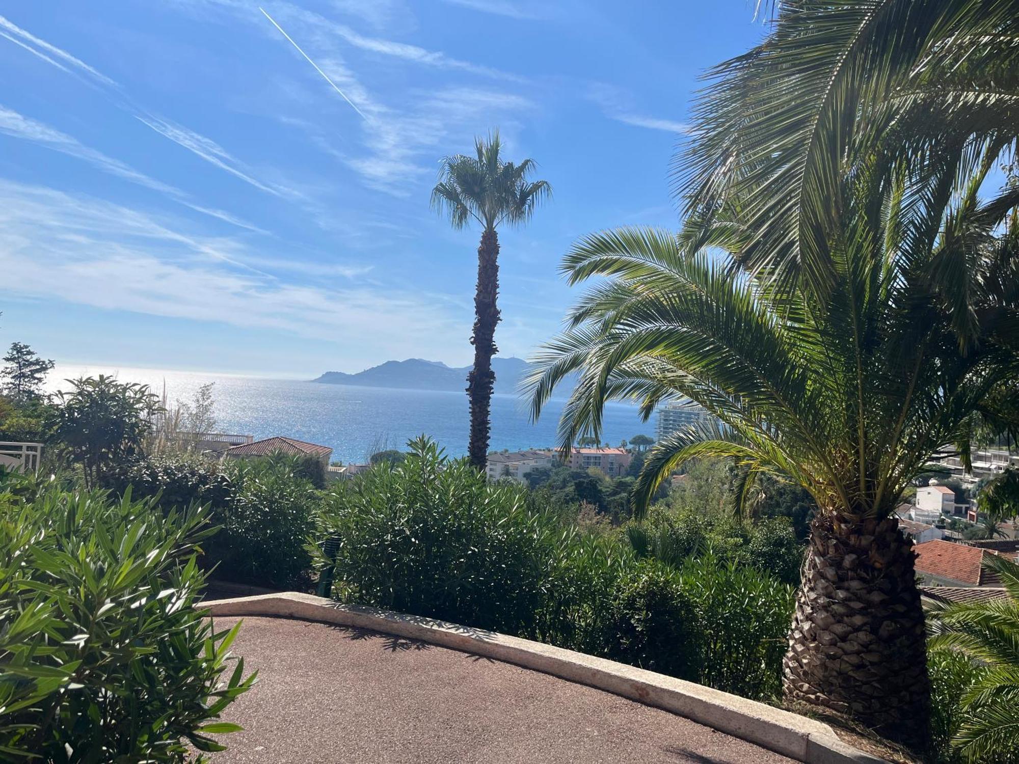 Superbe Appartement Une Chambre Vue Mer Piscine Tennis Cannes Exterior photo